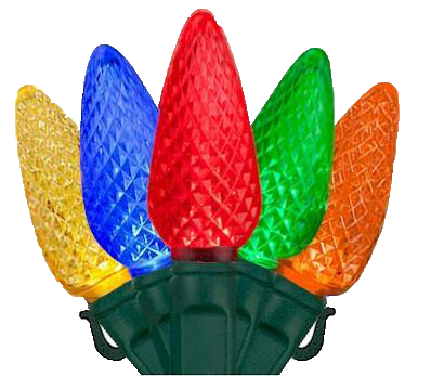 C9 SMD LED Faceted Bulb – OKChristmasLights.com